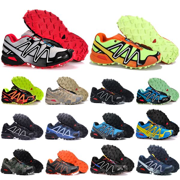 

new zapatillas speedcross 3 running shoes men walking ourdoor sport speed cross athletic shoes size 36-46, White;red