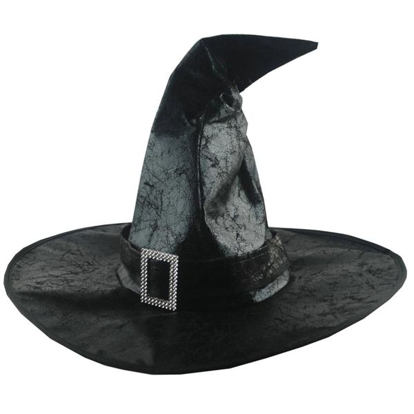 

хэллоуин ведьмы мастера шапки партии headgear праздничный реквизит косплей костюм аксессуары для детей для взрослых party hat (черный) sqcdf
