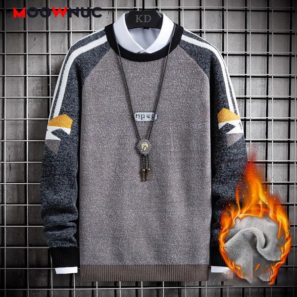 

men's sweaters fashion sweater for men casual pullover male patchwork high-quality 2021 spring autumn long sleeve slim hombre youth moo, White;black