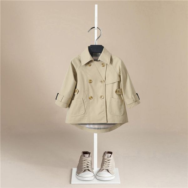 

boy winter coat 2019 new autumn boys woolen coat teenage boysclothing thick warm outerwear coat wool coats for kids lj201125, Blue;gray