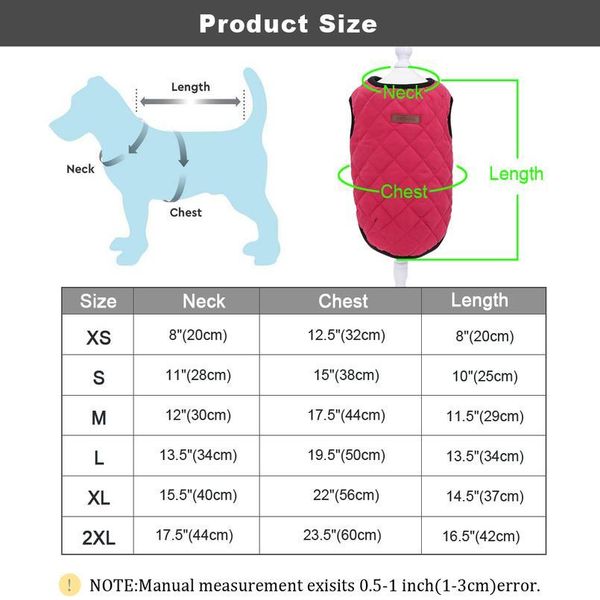 

french bulldog chihuahua dog clothes coat pet clothes winter puppy cat clothing jacket for small large dogs cats vest ro wmtmcv