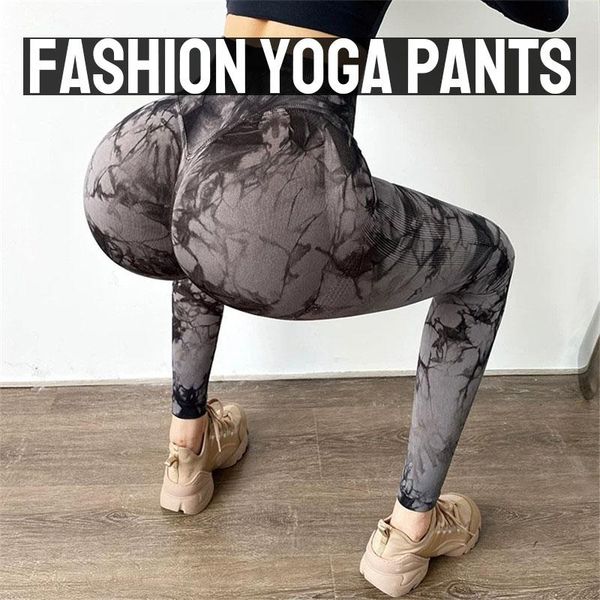 

seamless yoga leggings fitness tie dye sports slim push up pants high waisted pants leggings joggers women seamless yoga, White;red