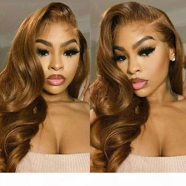 

italian golden blonde body wave 360 lace front human hair wigs with baby hair full lace wigs for women natural hairline 13x4 front, Black