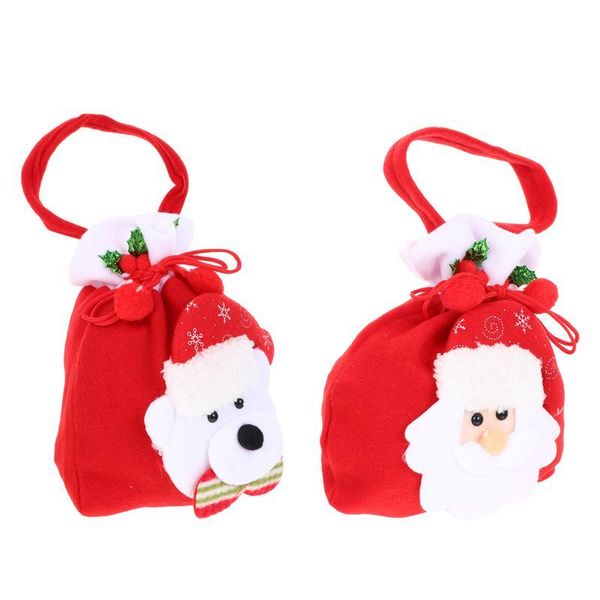

2pcs candy bags delicate portable candy pouch christmas drawstring bags candy bags for party gift goody bbyaki lg2010