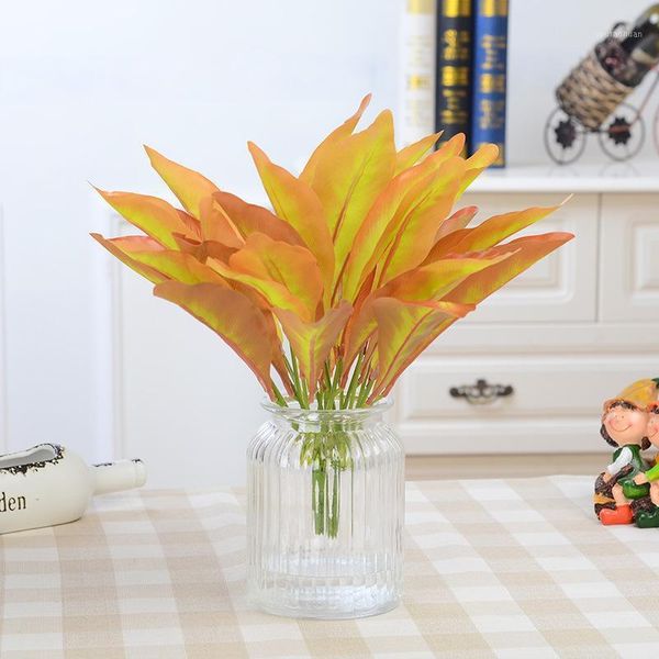 

decorative flowers & wreaths simulation plant leaf artificial flower home decoration diy wall wholesale1