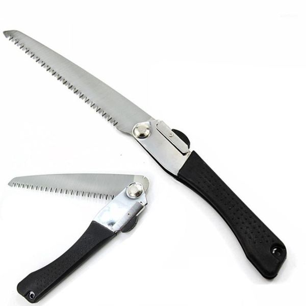 

black folding saw three sides cutting edges hand saw gardening hand 210mm hacksaw 65mn blade1