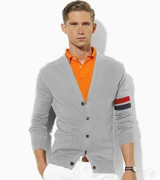 

2020winter men for cotton brand clothing long sleeve fashion cardigans mens business casual knitting v-neck sweaters, White;black