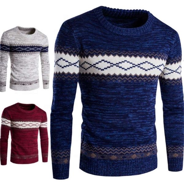 

3gfsweater 2019 new arrival casual pullover men spring autumn round neck quality knitted brand male sweaters s-2xl2sc8uy, Black