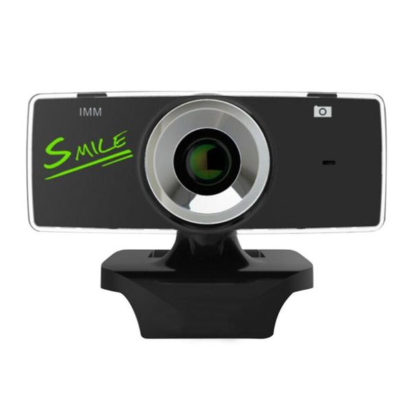 

480p 30fps lapusb 2.0 office live streaming hd pc webcam camera clip on home video calling with mic deskcomputer