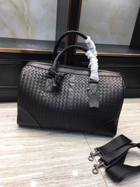 

excellent quality western famous designer duffel bags for men genuine leather crochet handbag fir women black color double function cowhide