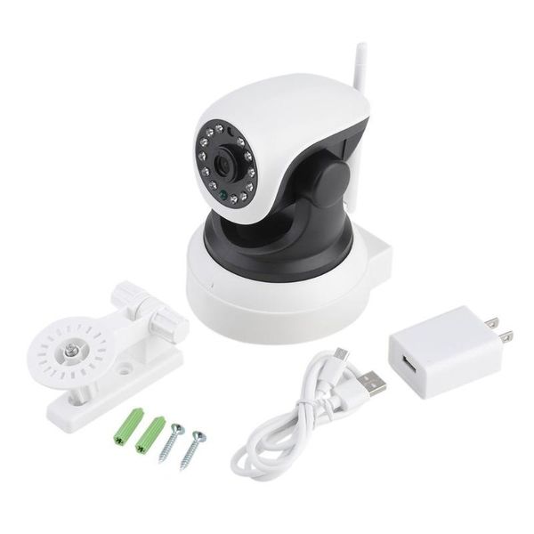 

wireless wifi home monitor camera pan tilt hd 1080p security network cctv ip camera ir night vision video recorder