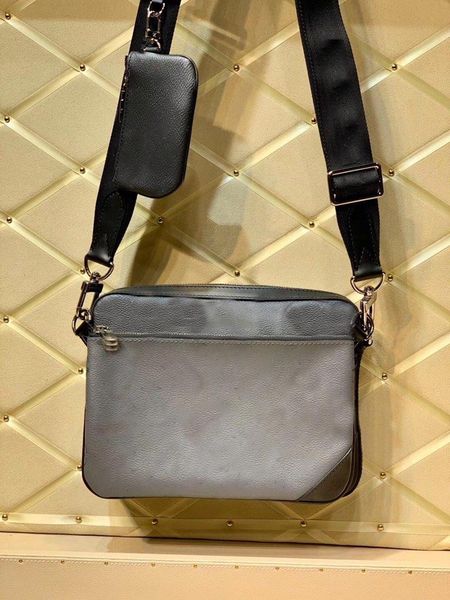 

m69443 new men shoulder bag with box crossbody bag purse fashion handles men messenger wallet bag n