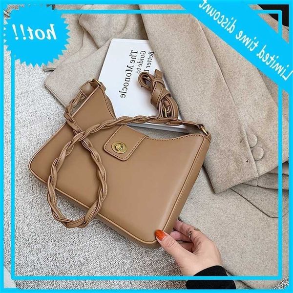 

niche design 2020 new fashion bucket women's in s autumn and winter single shoulder messenger bag