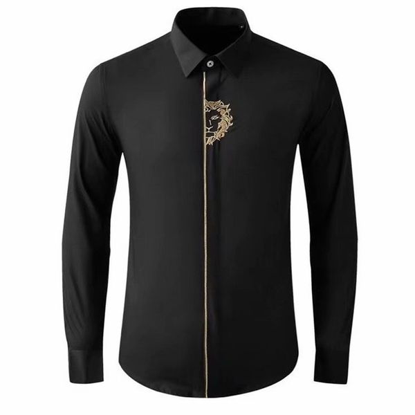 

2022men's favorite casual shirt of -48, White;black