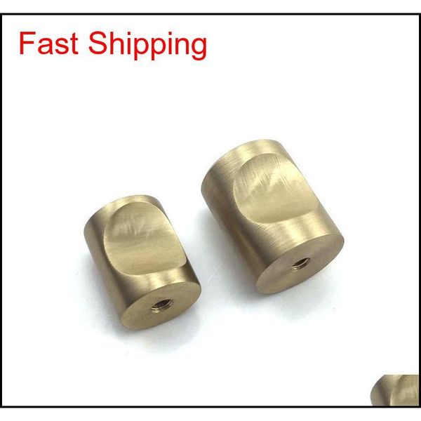 

gold kitchen cabinet knobs solid brass modern furniture drawer handles pulls single hole dresser knobs cupboa qyldlb dh_seller2010