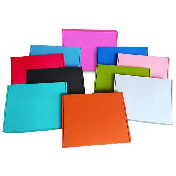 

paper packaging box thick craft box party birthday wrapping box customization drawer 10 pc lot wmtzxs
