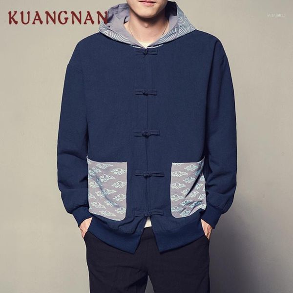 

kuangnan hooded casual jacket men street style 5xl bomber jacket men clothes 2021 japanese streetwear mens for man1, Black;brown