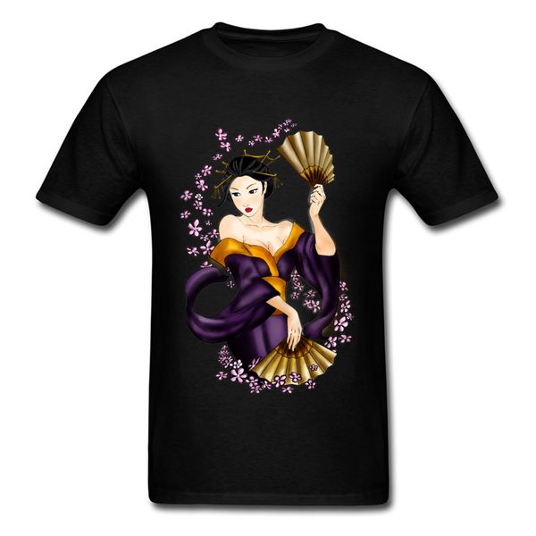 

geisha майка япония стиль футболка женщина printed мужчины tshirt топы sexy летняя одежда slim fit tee crewneck спорта с капюшоном hoodie