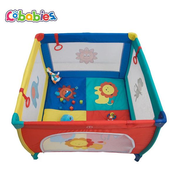 

baby cribs sleep bed multifunction portable folding crib playpen carrycot cartoon game