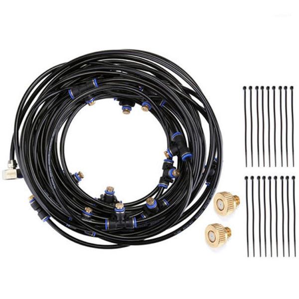 

misting cooling system 5-20m outdoor reptile water garden patio spray mist nozzle sprinkler water kits system1
