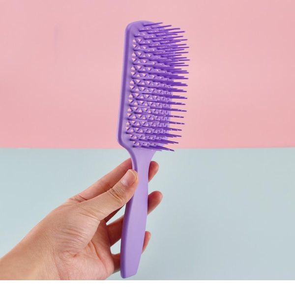 

hair brush magic hair comb detangling hair brush detangle lice massage comb women tangle hairdressing sa jllgic, Silver