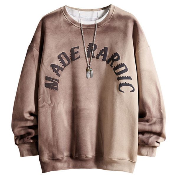 

2021 european and american sunday service holy spirit sunday tie dyed mens and womens sweater three dimensional printing mens hoodie, Black