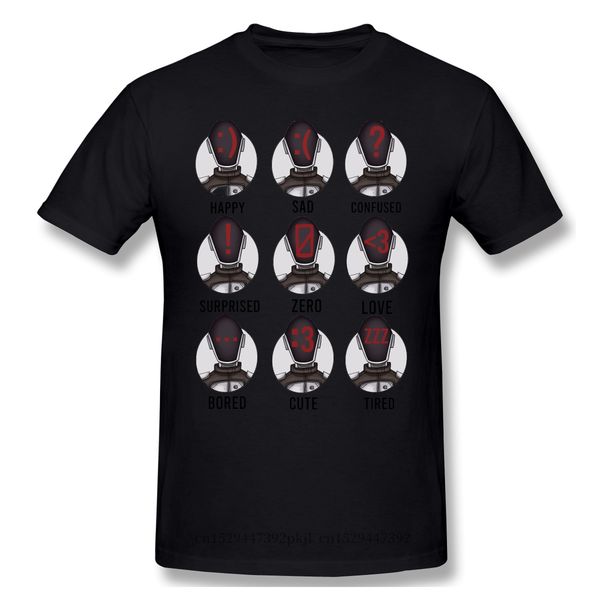 

sport borderlands zer0 facial expressions funny t-shirt men summer cotton t shirt borderlands fps 3d game crew neck 2020