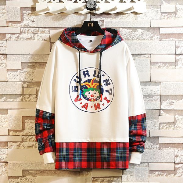 

2019 japanese streetwear hoodies man crane sun print mens hoodies 2019 new arrival hip hop sweatshirt male, Black