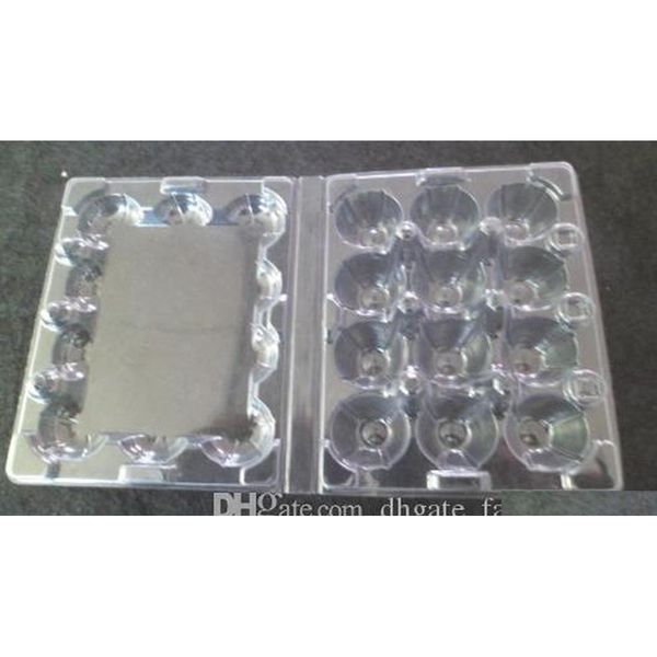 

1000pcs/lot 12 holes quail egg containers pl jllemo bdesybag
