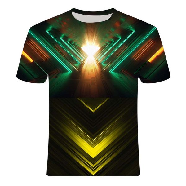 

geometric figure swirl dizzy 3d hypnotic summer colorful t- 3d print shirts hippie hentai hentai men clothing