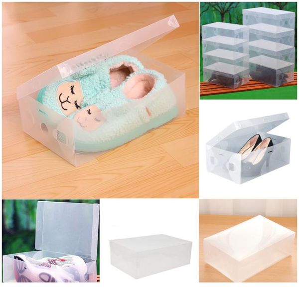 

8pcs plastic transparent shoebox home shoe boot box stackable foldable storage organizer container multifunction 8pcs sqcfvc