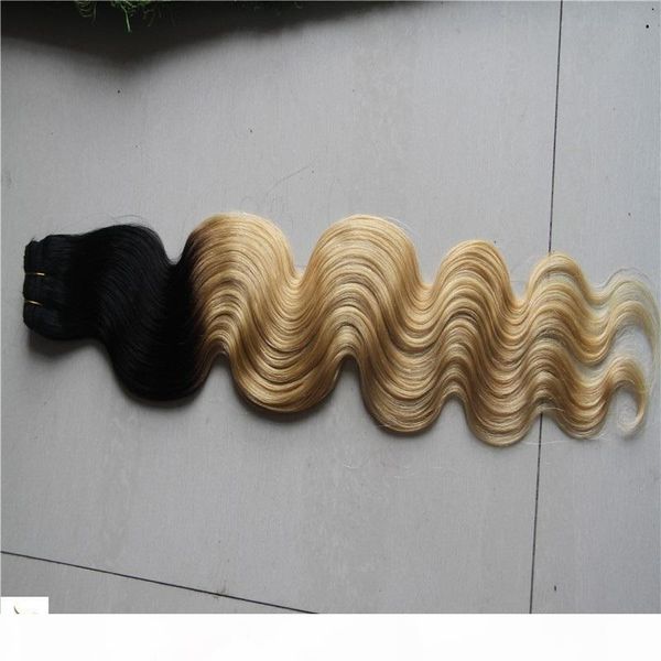 

t1 613 color brazilian body weave hair weave bundles 100% human hair weaving 10-30 inchs remy hair extension, Black