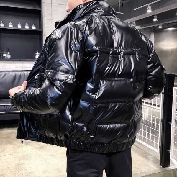 

tzo7 2021 mens jacket parka men homme casual down jacket coats mens classic warm feather winter jacket doudoune outdoor coat outwear, Black;brown