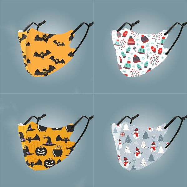 

face masks washable breathable designer mask trendy printwindproof anti-dust cycling masks#511, Black