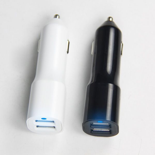 

factory new design 4.8a car charger dual usb quick charger for camera/pda/mp3 smart devices