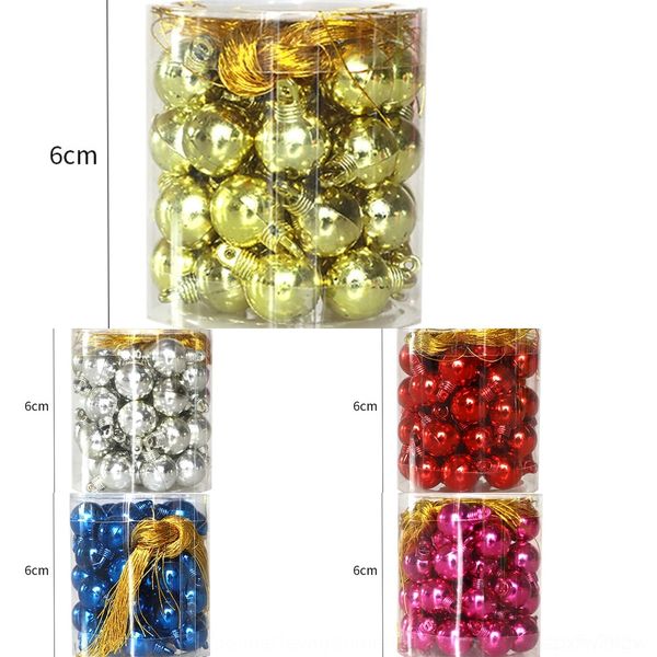 

3ar3x electroplating pendant decorative shop 1.5cm hanging ball hanging ball christmas tree pendant festival mini window atmosphere layout r