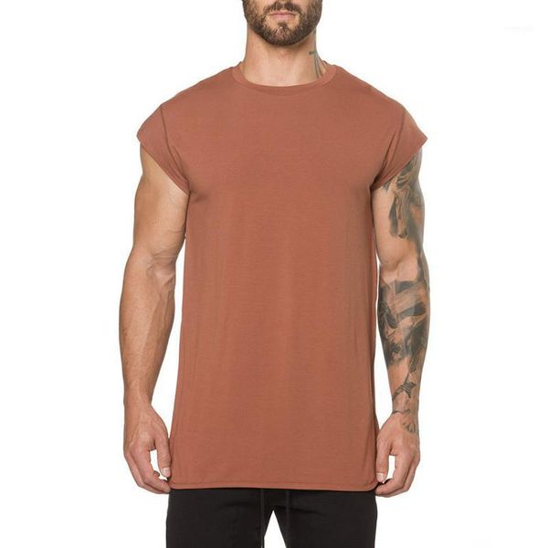 

men's summer thin short sleeve t-shirt 2020 fashion fitness sport training breathable gym casual o-neck solid color tees1, White;black