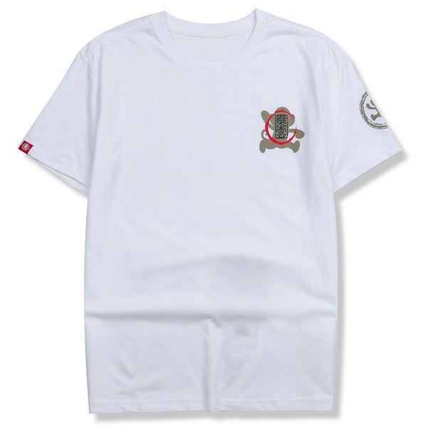 

2021 new aelfric eden hip hop wavy carp print t men cotton oversize tee tshirts casual streetwear short sleeve shirts 80f7, White;black