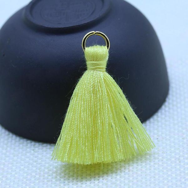 

30pc polyester cotton metal ring tassel fringe pendant diy garments curtains decor craft tassel trim earrings jewelry components h bbyufw