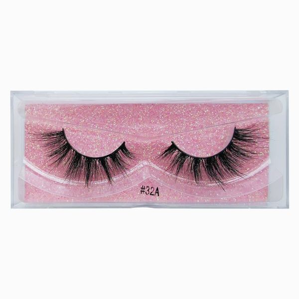 

shidishangpin 1 pairs mink eyelashes lashes maquillaje dramatic eyelashes false eyelashes volume fluffy 3d mink lashes makeup wmtxhp