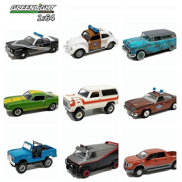 

greenlight dodge ramcharger pontiac chevy shelby gt350 1:64 ford nissan the a team gmc vandura diecast model car