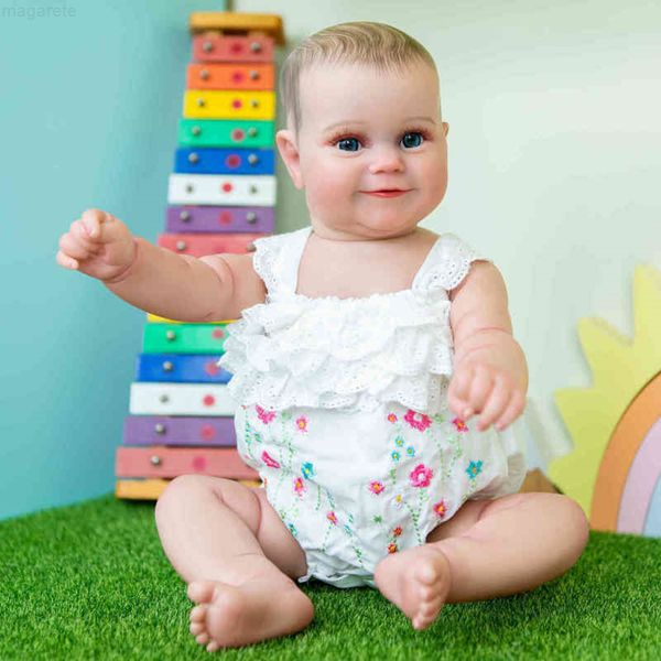 

npk girl sile doll, 50cm full body toy, handmade, 3d painting, with visible veins