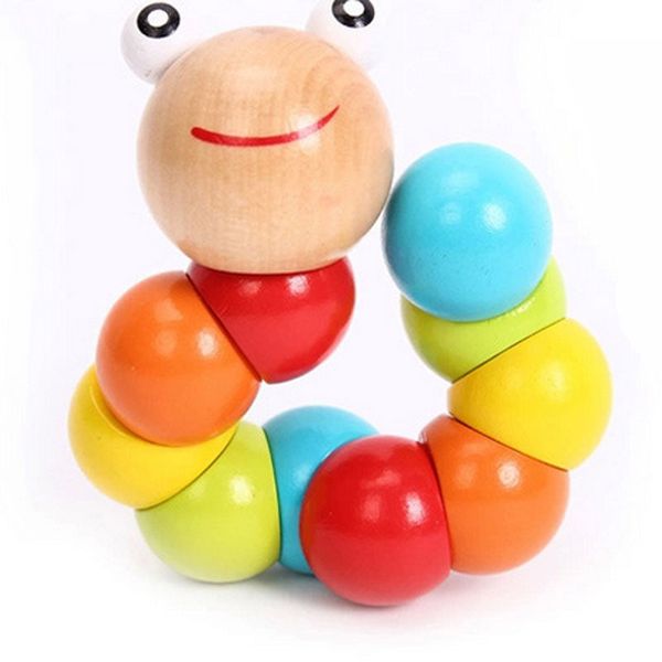 

hundred variations caterpillar early learning twister insect toys finger dexterity training 2021 sell gift of the child
