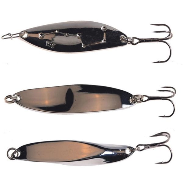 

1pcs metal spoon spinner fishing lure 15g 20g 25g gold sliver sequin hard bait with treble hook carp pike bas qylbim