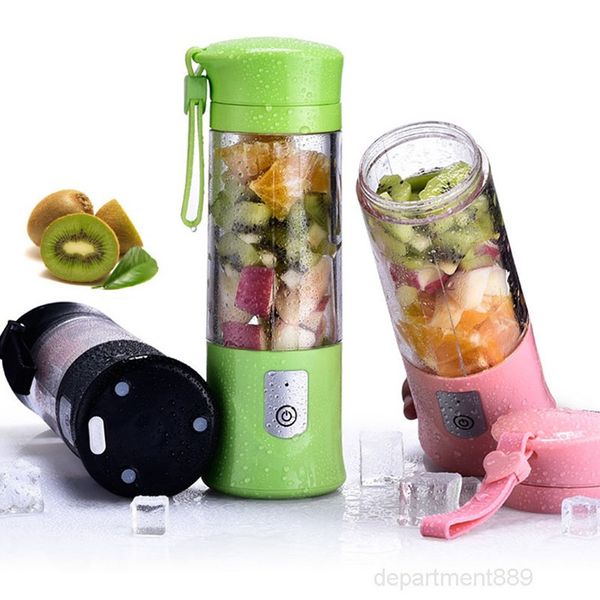 

a-new design 420ml electrical smoothie blender fruit juicer maker handheld juice cup usb powered fruits vegetables reamer intelligence