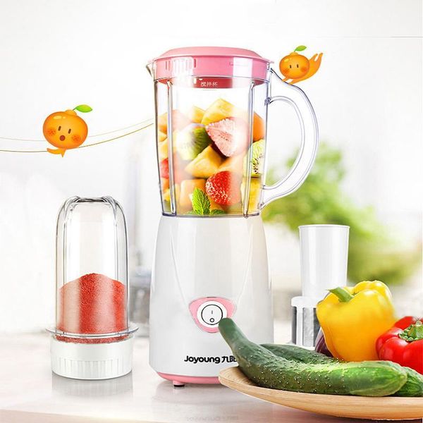 

220v double cups multi-functions blender 600ml juicer 250ml dry grinder joyoung jyl-c93t mixer kitchen blender1