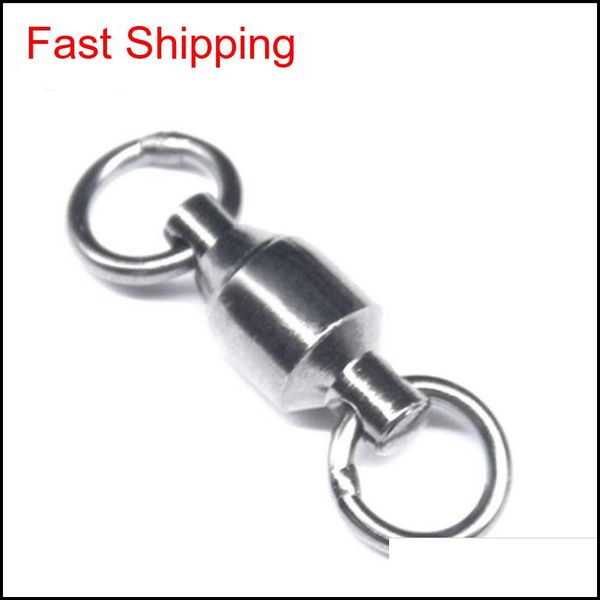 

single melt ring swivel high speed fishing ball bearing metal stainless steel fishings tackle ne qyljeg fivegarden