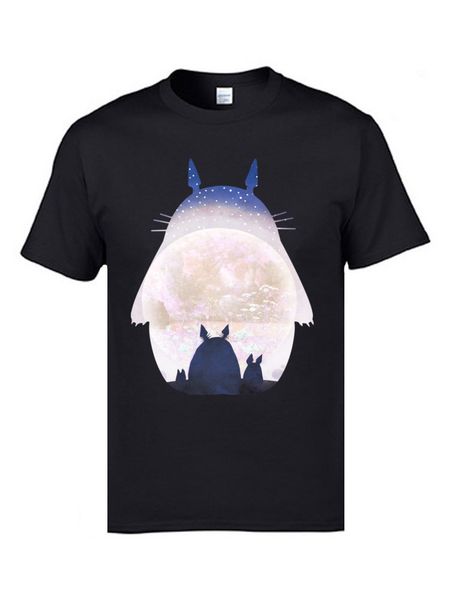 

spirited neighbour totoro silhouette harajuku anime japanese funny cartoon young cotton & tees hoodie designers t shirts sweatshirt