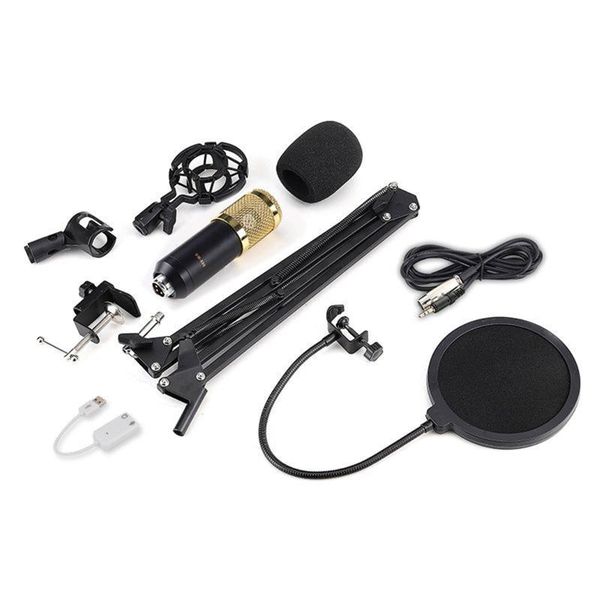 

condenser microphone bundle bm-800 mic set for stu dio recording microphone kit q9qc