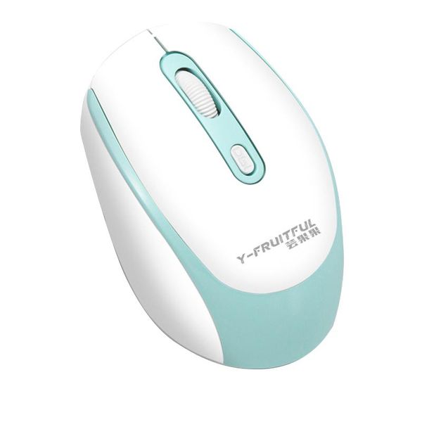 

y-fruitful wireless gaming mouse ergonomic mouse computer charge gamer mice silent f50Â blue